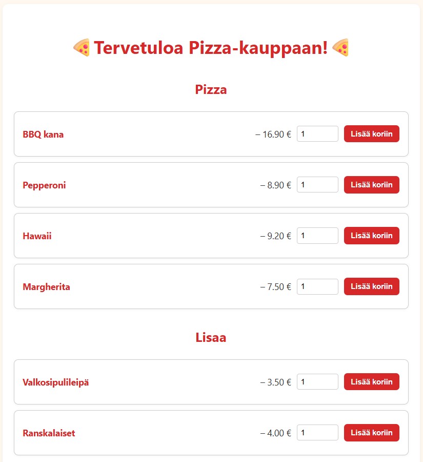 Pizza screenshot